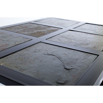 Imagen 2 del producto Mesa de centro para terraza de 6 piedras pizarras