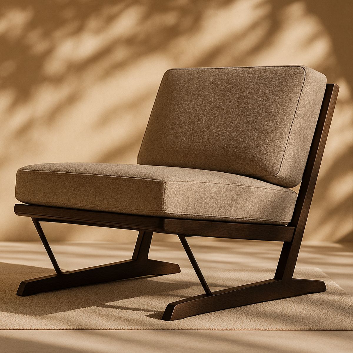 MILK - Sillón Alon Taupe.