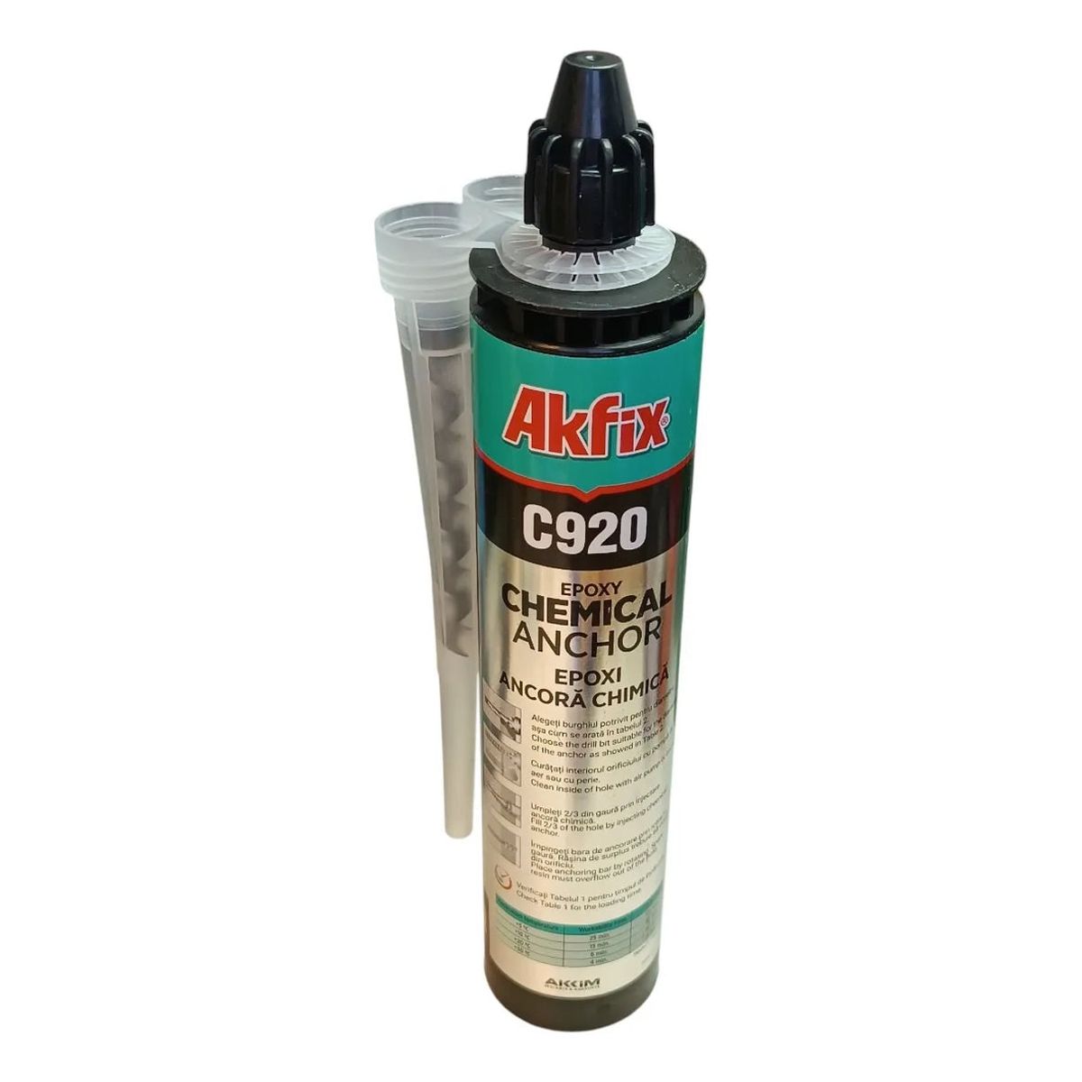 AKFIX - Anclaje Químico Epóxico Akfix C920 300 ml Mojostore