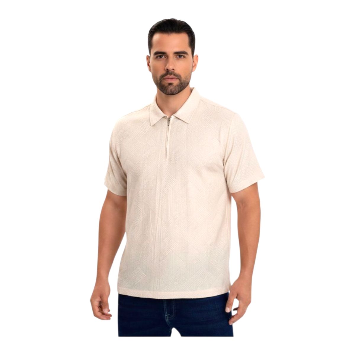 HERIEL - Polera Piqué  Hombre Premium Textura Suave
