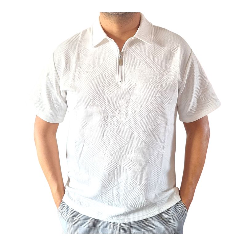HERIEL - Polera Piqué  Hombre Premium Textura Suave