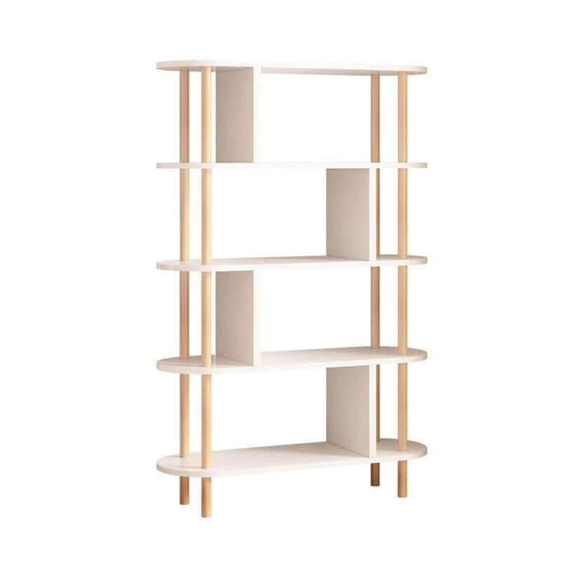 DETODOYMAS - Librero Organizador 136x80x25cm Chic Home - Blanco