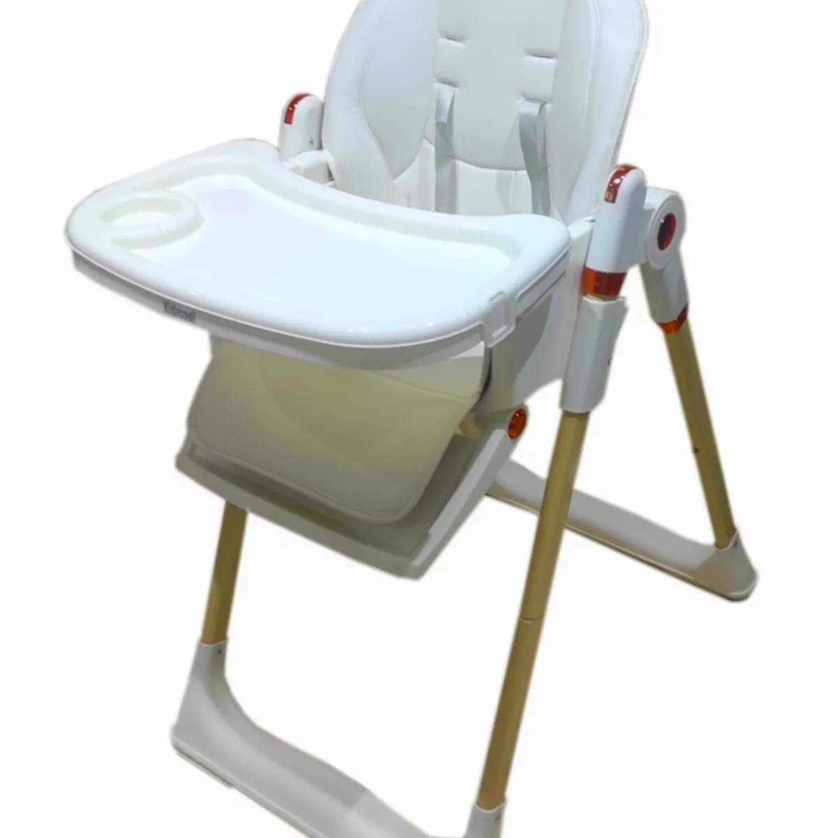 KIDSCOOL - Silla De Comer Paris 5 En 1 Blanco