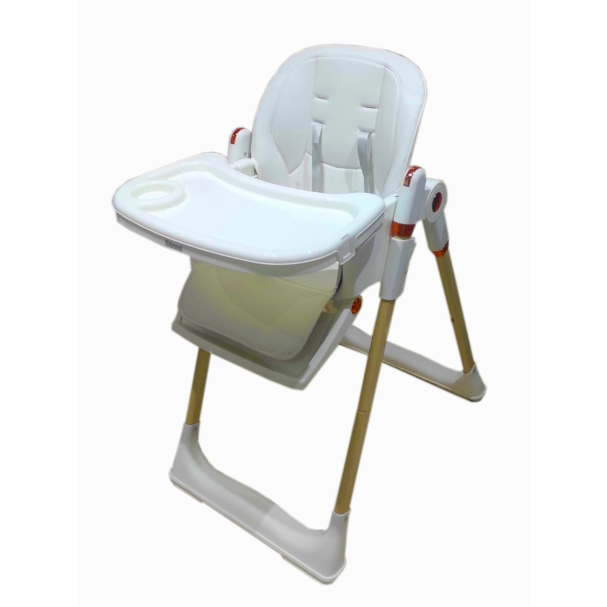 KIDSCOOL - Silla De Comer Paris 5 En 1 Blanco
