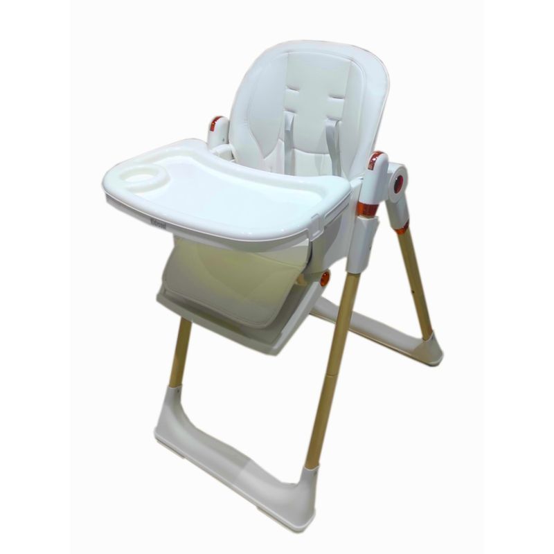 KIDSCOOL - SILLA DE COMER PARIS BLANCO 5 EN 1