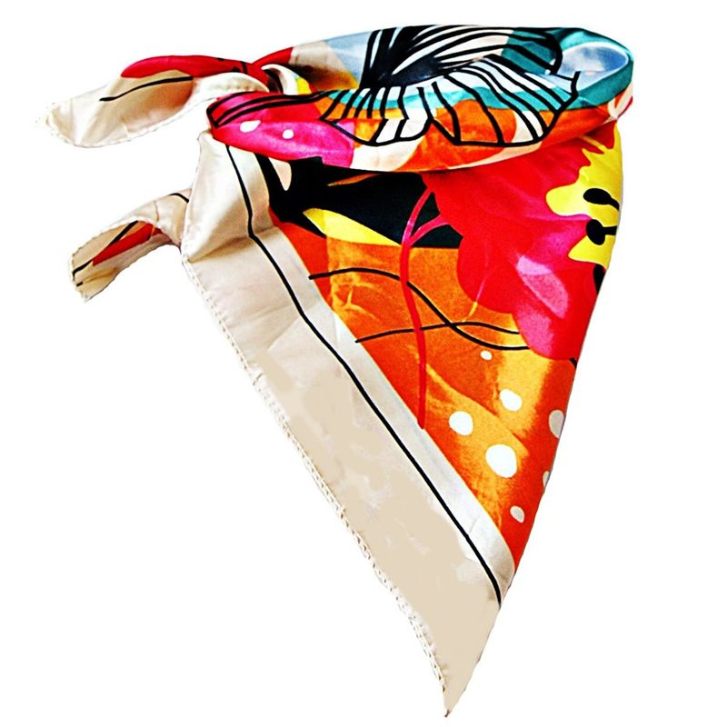 VIVAFELICIA - Pañuelo Bandana Selva Beige