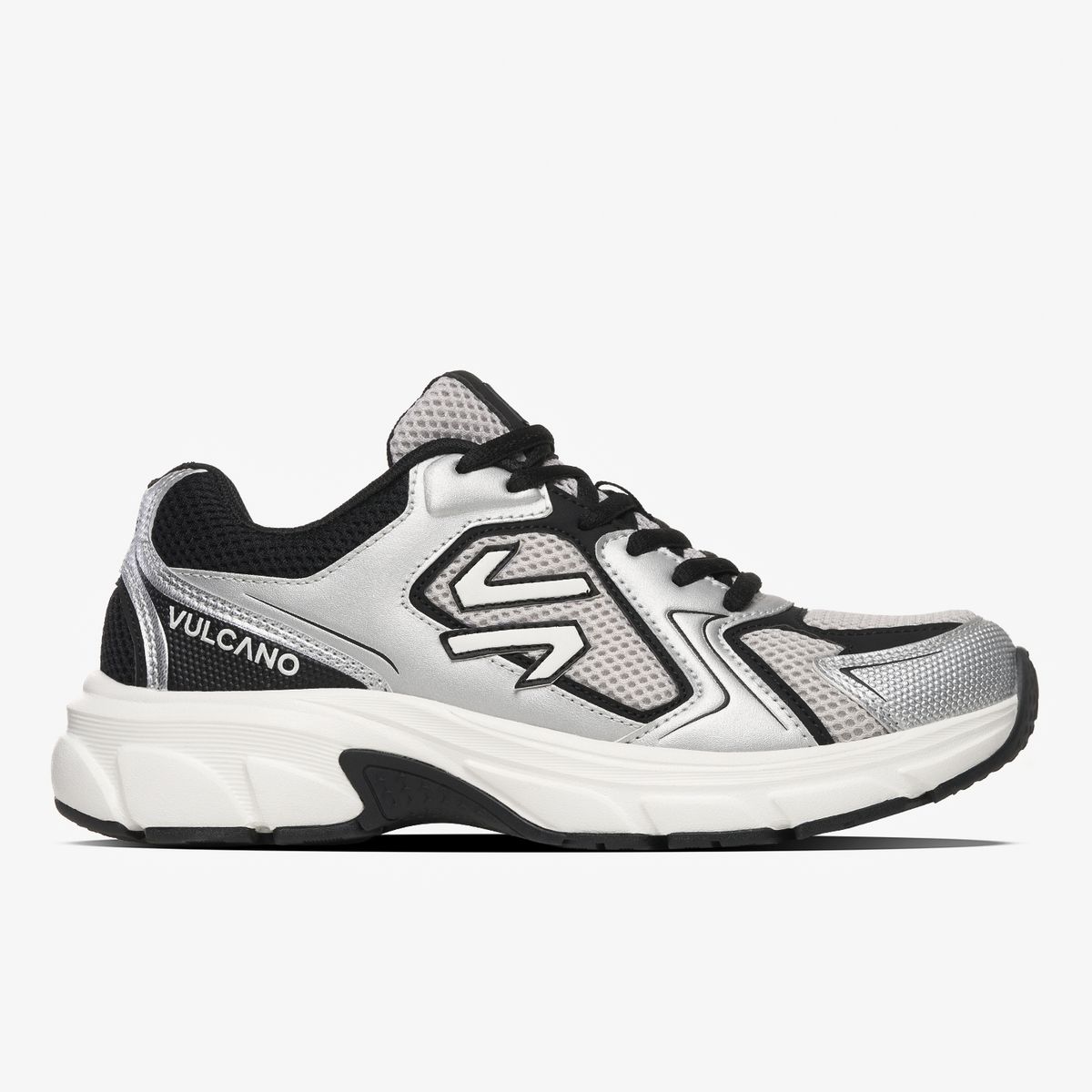 VULCANO - Zapatilla Casual Hombre Timeless Gris Plata