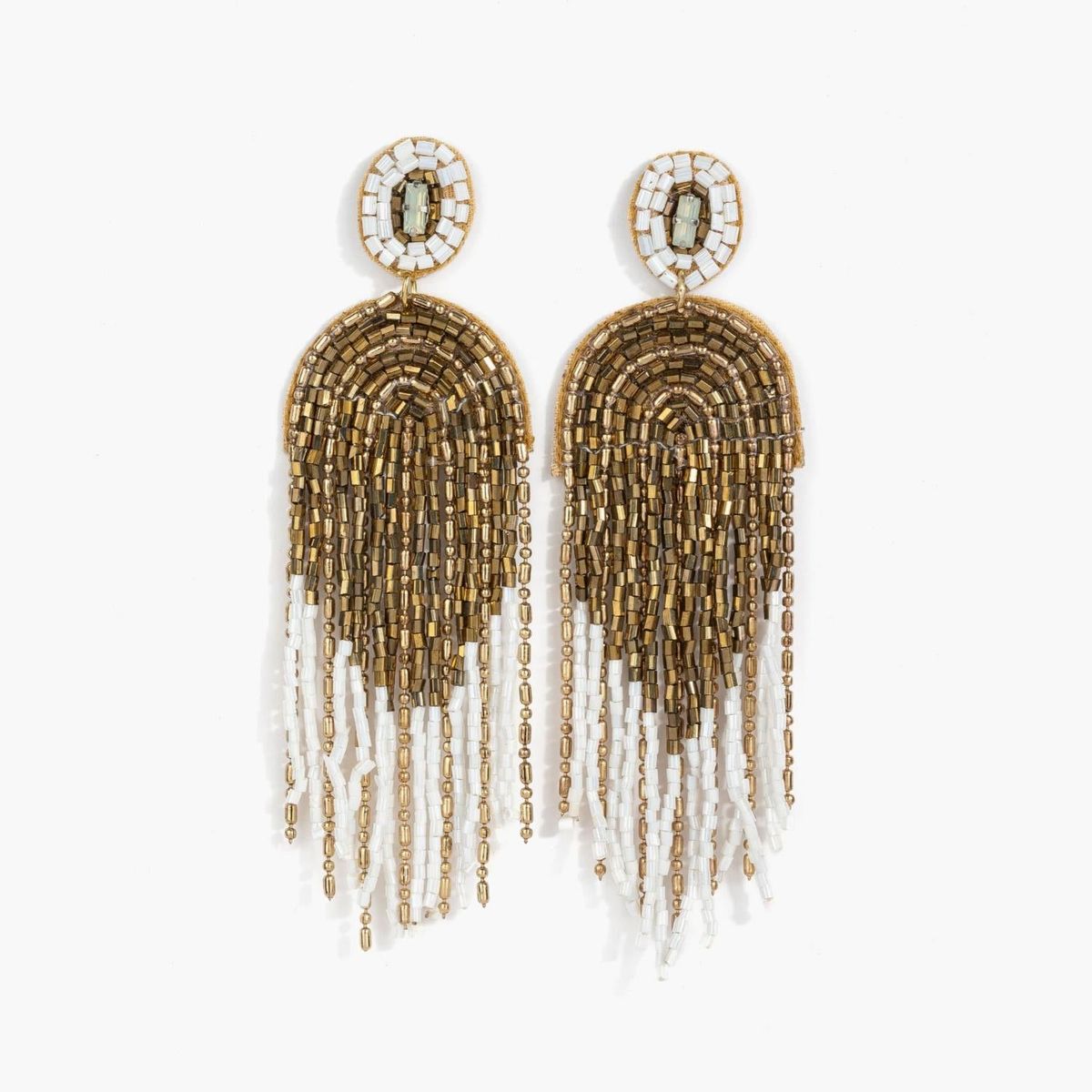 LOUNGE - Aros Mujer Arcoíris Mostacillas