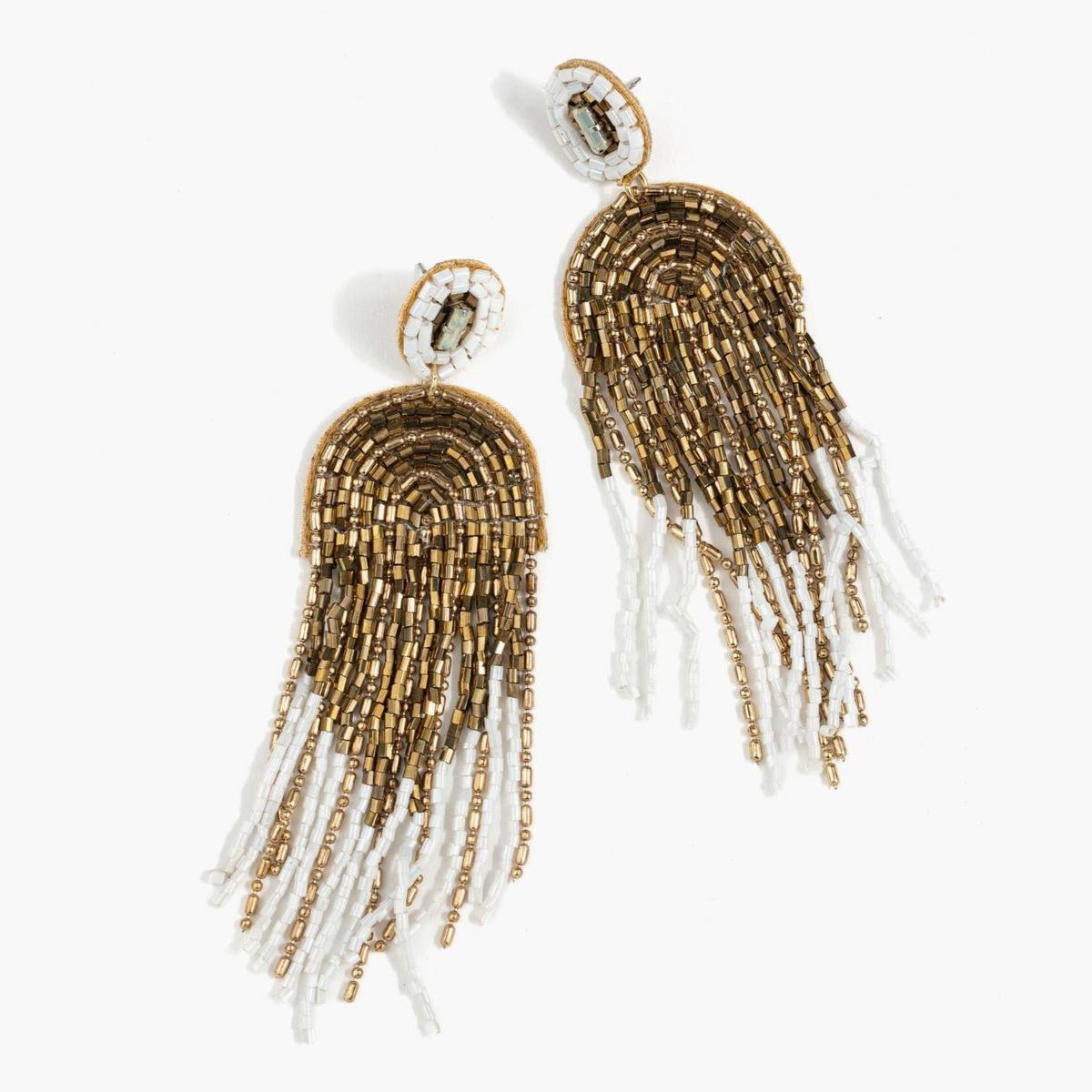 LOUNGE - Aros Mujer Arcoíris Mostacillas