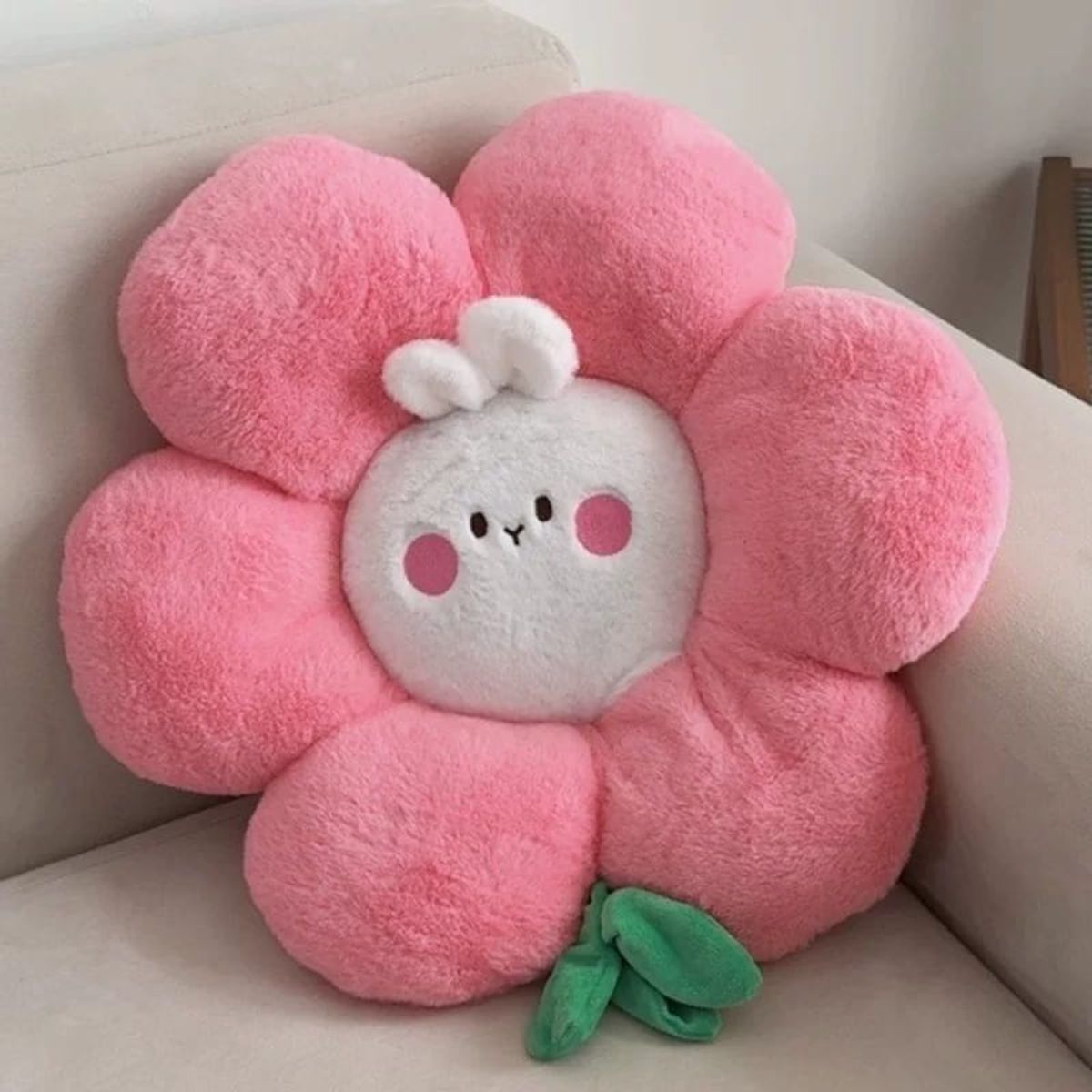 HOMEY - Pack de 2 Cojines Modelo de Flor.