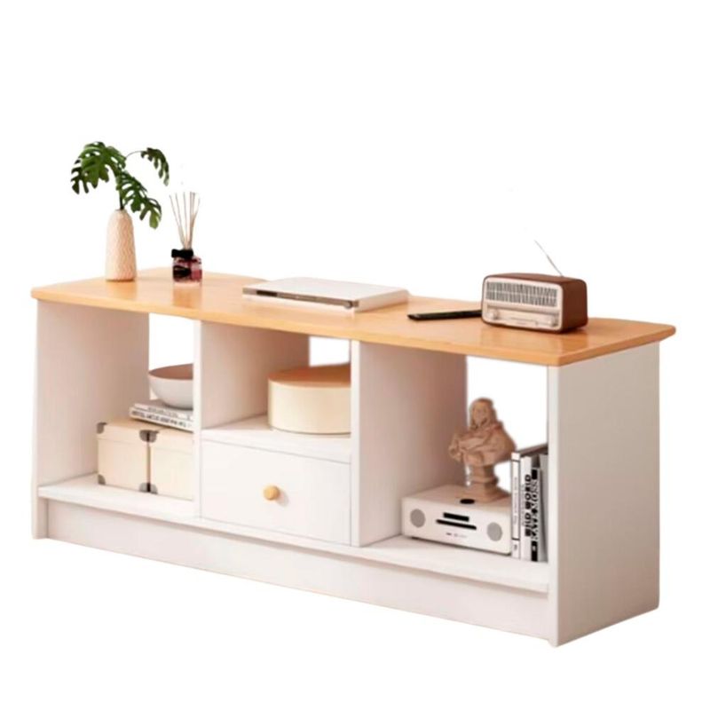 DETODOYMAS - Rack TV cajon 90x30x40cm Chic Home - Café