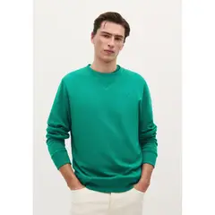 SCALPERS - SUDADERA BÁSICA CALAVERA BORDADA