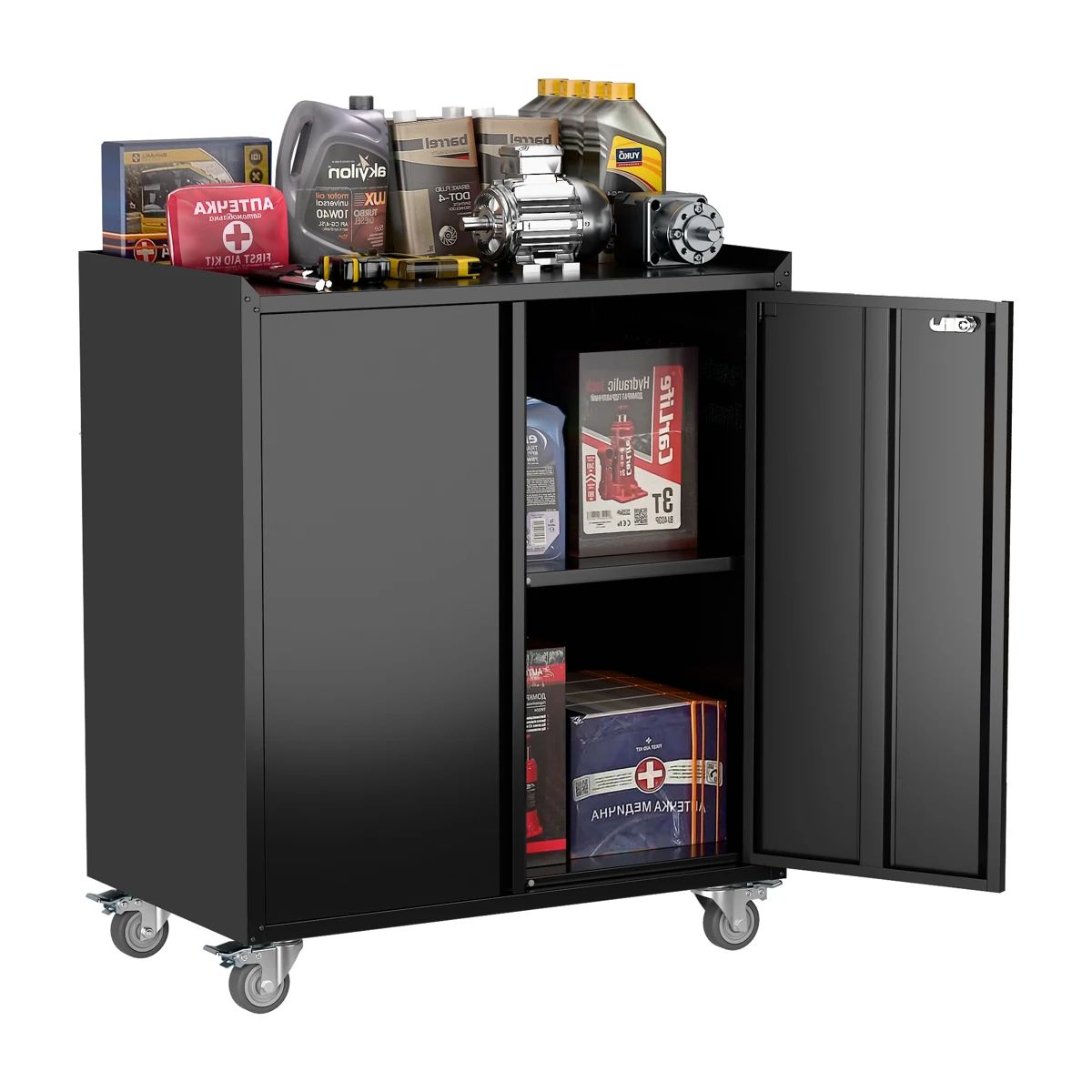 Armario Metalico Bajo 2 puertas - Linea Black TC-08, marca GENERICO - Foto 2
