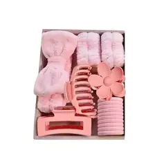 GENERICO - 16 Pcs Cintillo Skincare Colets Muñequera Pinches