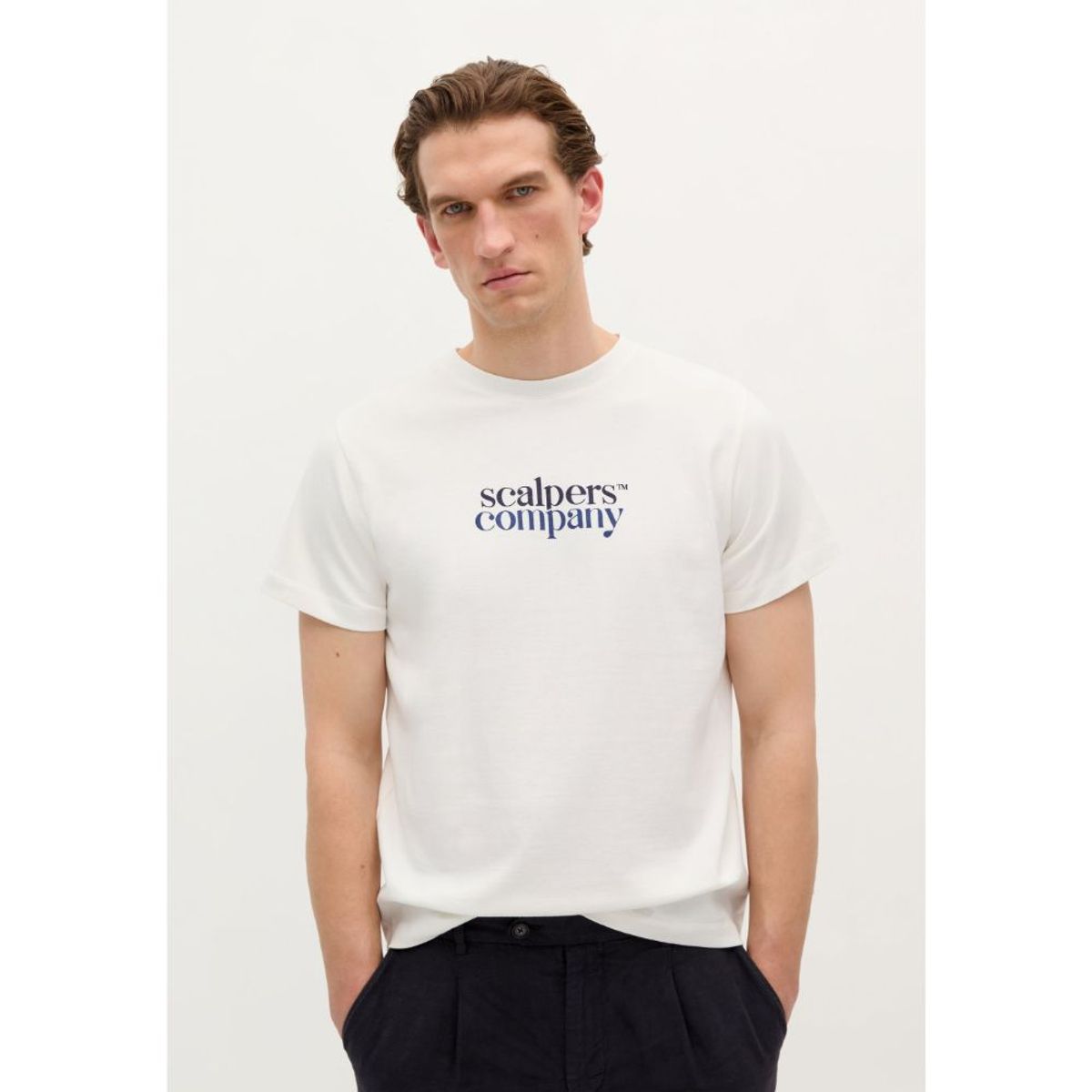 SCALPERS - CAMISETA LOGO CONTRASTE