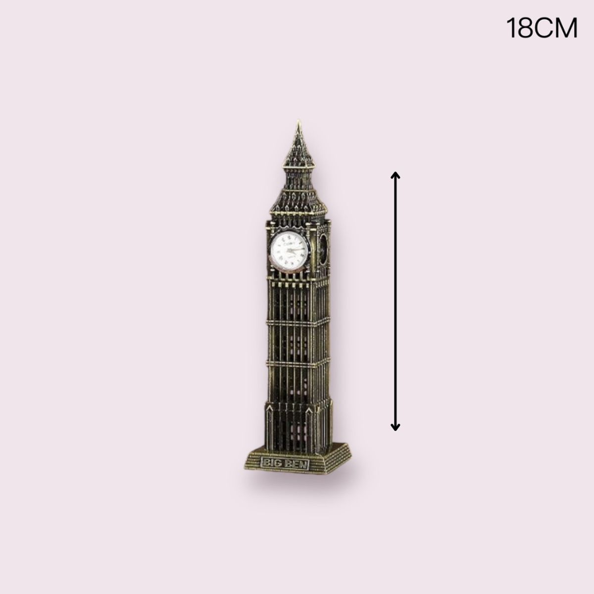 GENERICO - Maqueta Big Ben Modelo Escala 18cm