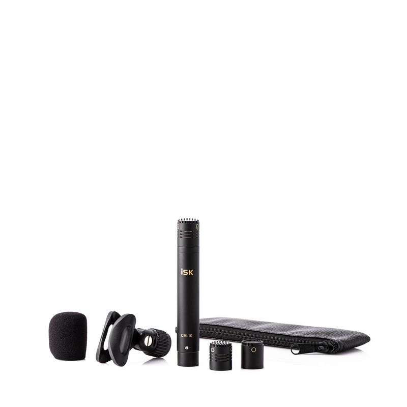 GENERICO - KIT  Microfono condens uni-bi-omni-direccional CM-10KIT ISK