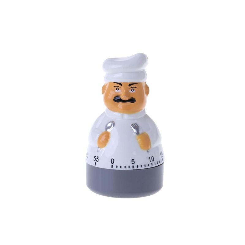 VISUALHEX LIMITADA - Timer Cocina Reloj Temporizador A Cuerda CHEF