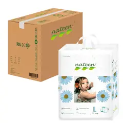 NATEEN - Pañal Caja Talla L (128 unidades)