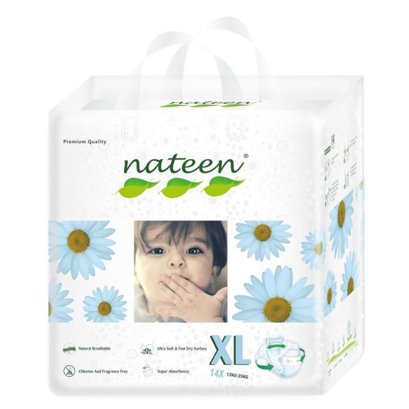 NATEEN - Pañal Nateen Caja Talla XL  (112 unidades)