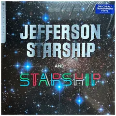 HITWAY MUSIC - JEFFERSON STARSHIP & STARSHIP - NOW PLAYING COBALT BLUE VINYL - VINILO