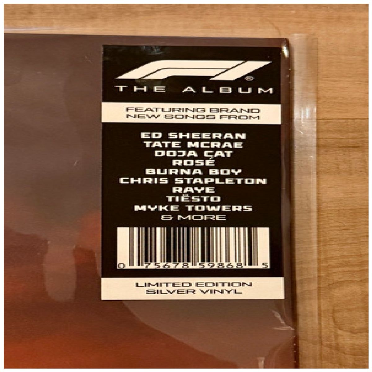 HITWAY MUSIC - F1 THE ALBUM - OST SYLVER VINYL - VINILO