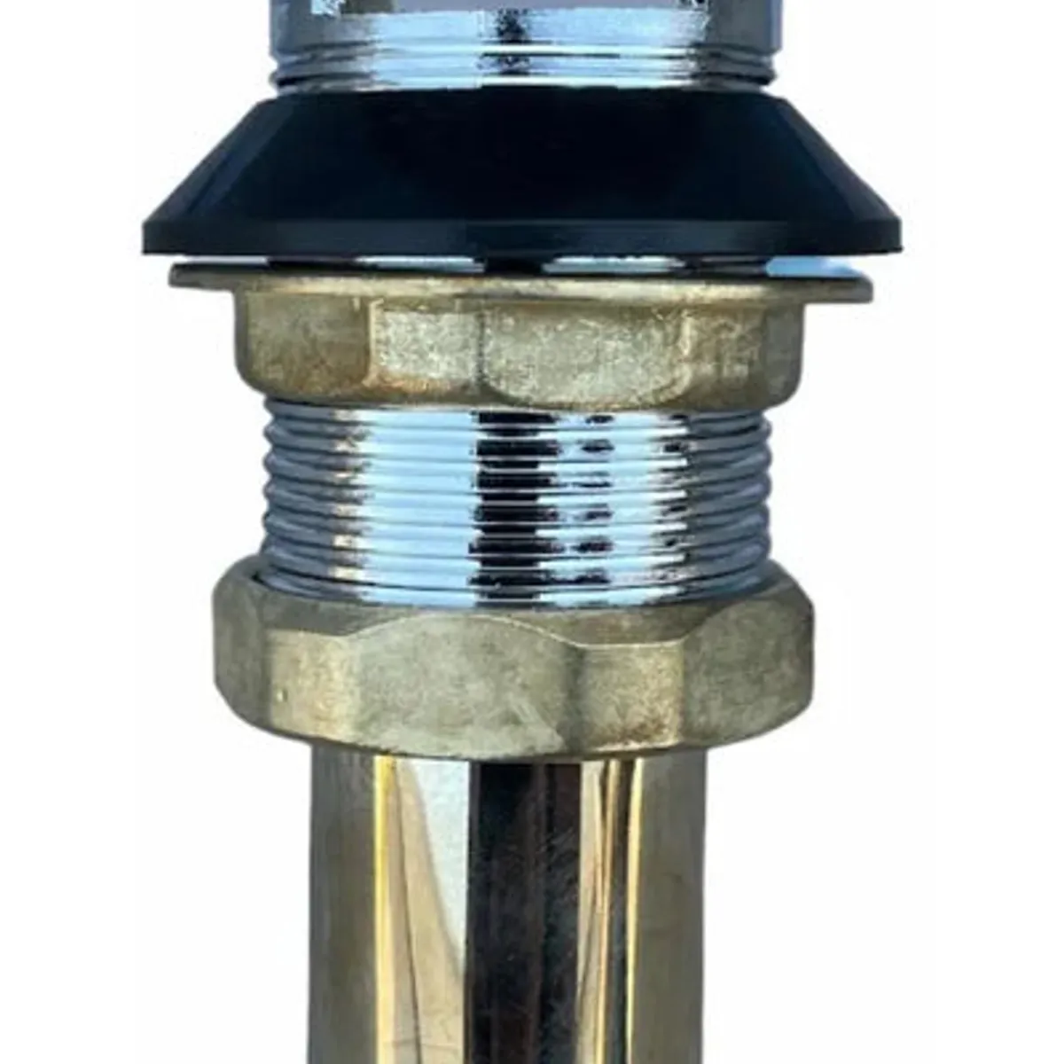 GENERICO - Desague 1 1 / 4 Lavamanos Metalico Rebalse Y Tapon