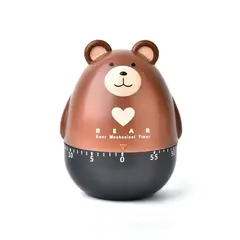 VISUALHEX LIMITADA - Timer De Cocina Reloj Temporizador Con Forma De Oso