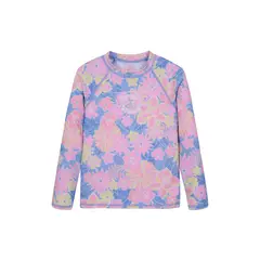 H2O WEAR - Traje de Baño Niña Polera UV50 MLarga Lila - Lila