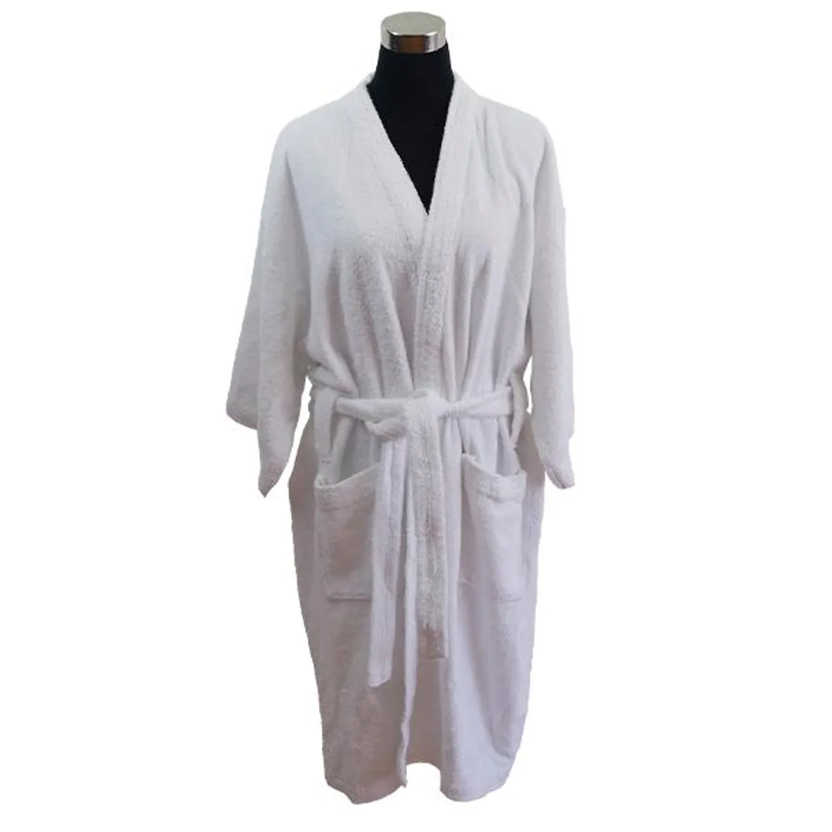 BELLAVISTA OVEJA TOME - Bata de Baño Premium Talla M  Blanco