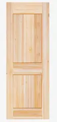 GENERICO - Puerta De Madera Pino Oregón Natural 80X200