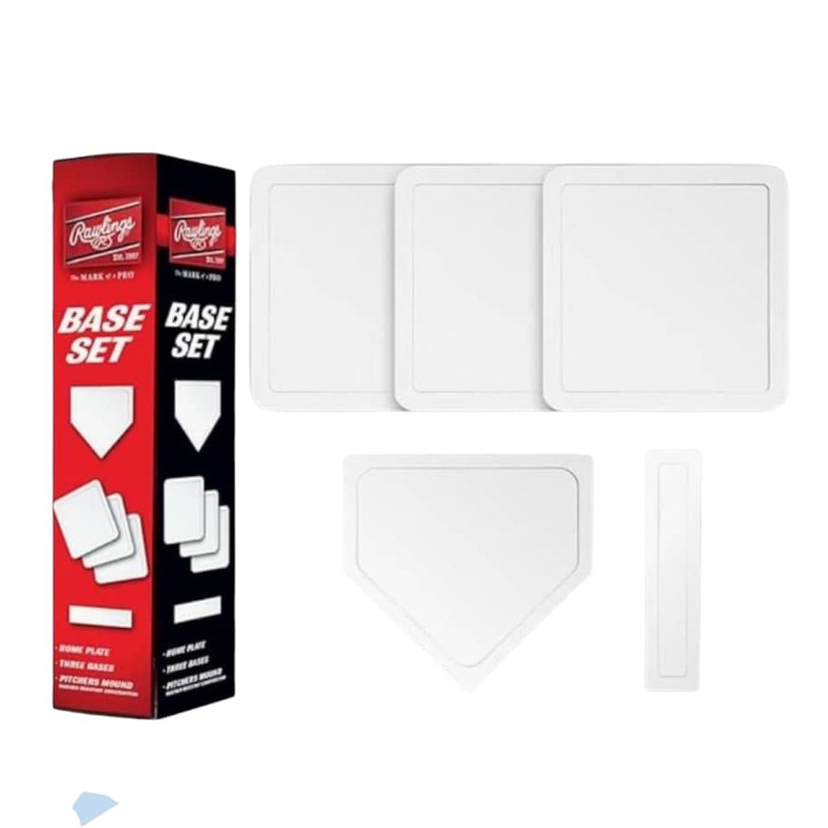 RAWLINGS - Juego de Bases para Beisbol Rawlings