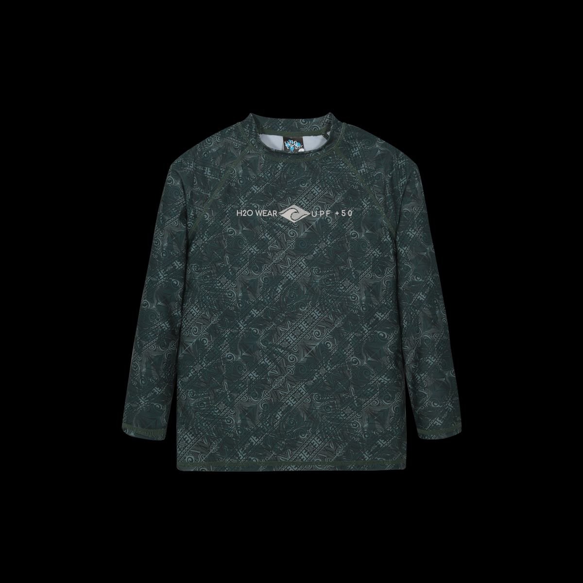 H2O WEAR - Traje de Baño Niño Polera UV50  MLarga  H2O Wear Verde - Verde