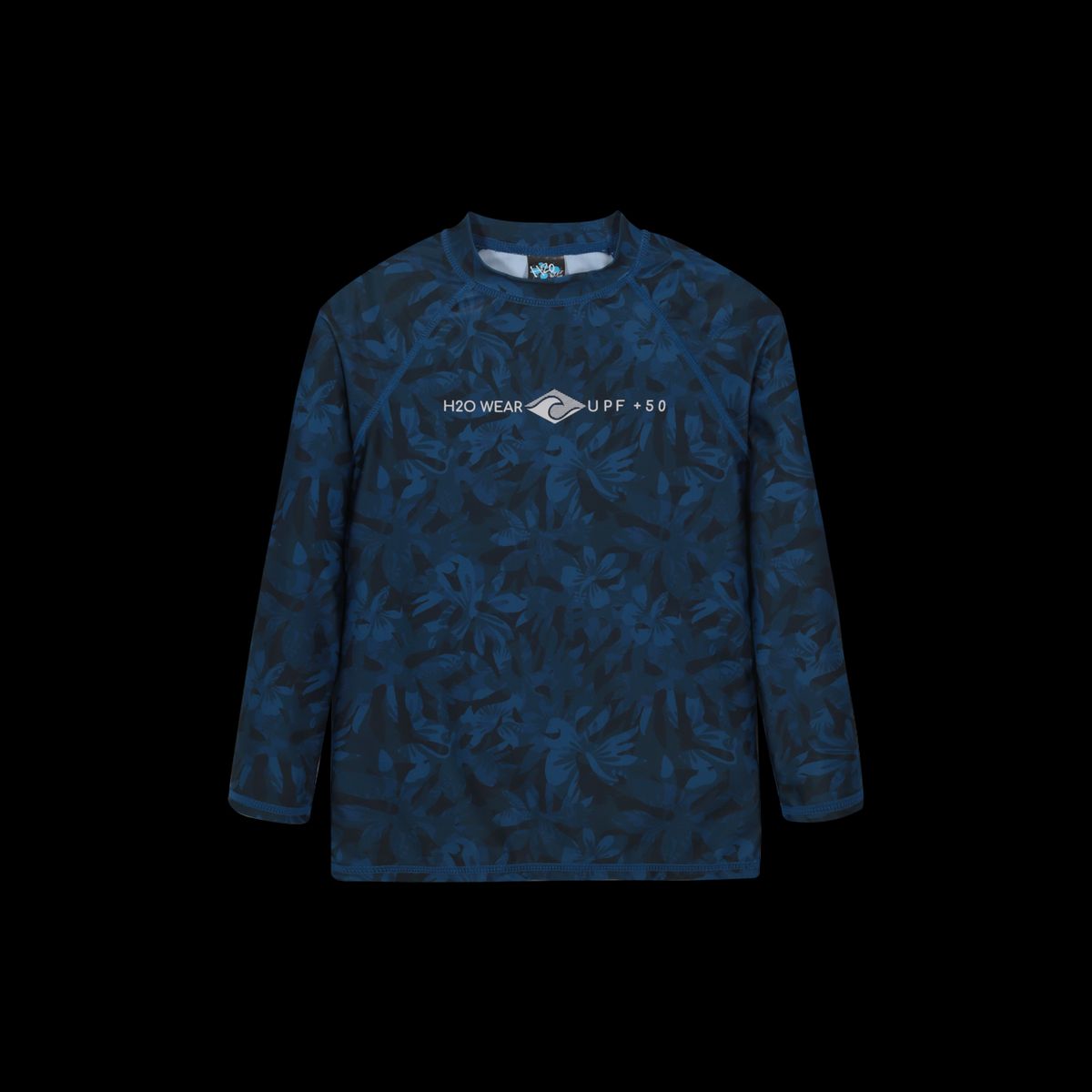H2O WEAR - Traje de Baño Niño Polera UV50 MLarga  H2O Wear Azul - Azul