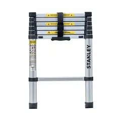 BLACK+DECKER - Escalera Stanley Telescópica SoftClose 2mt 7 escalones