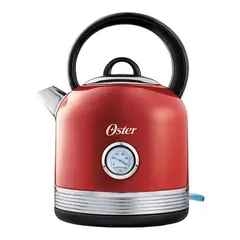 OSTER - Hervidor Eléctrico Oster® Marca Estadounidense Color Rojo