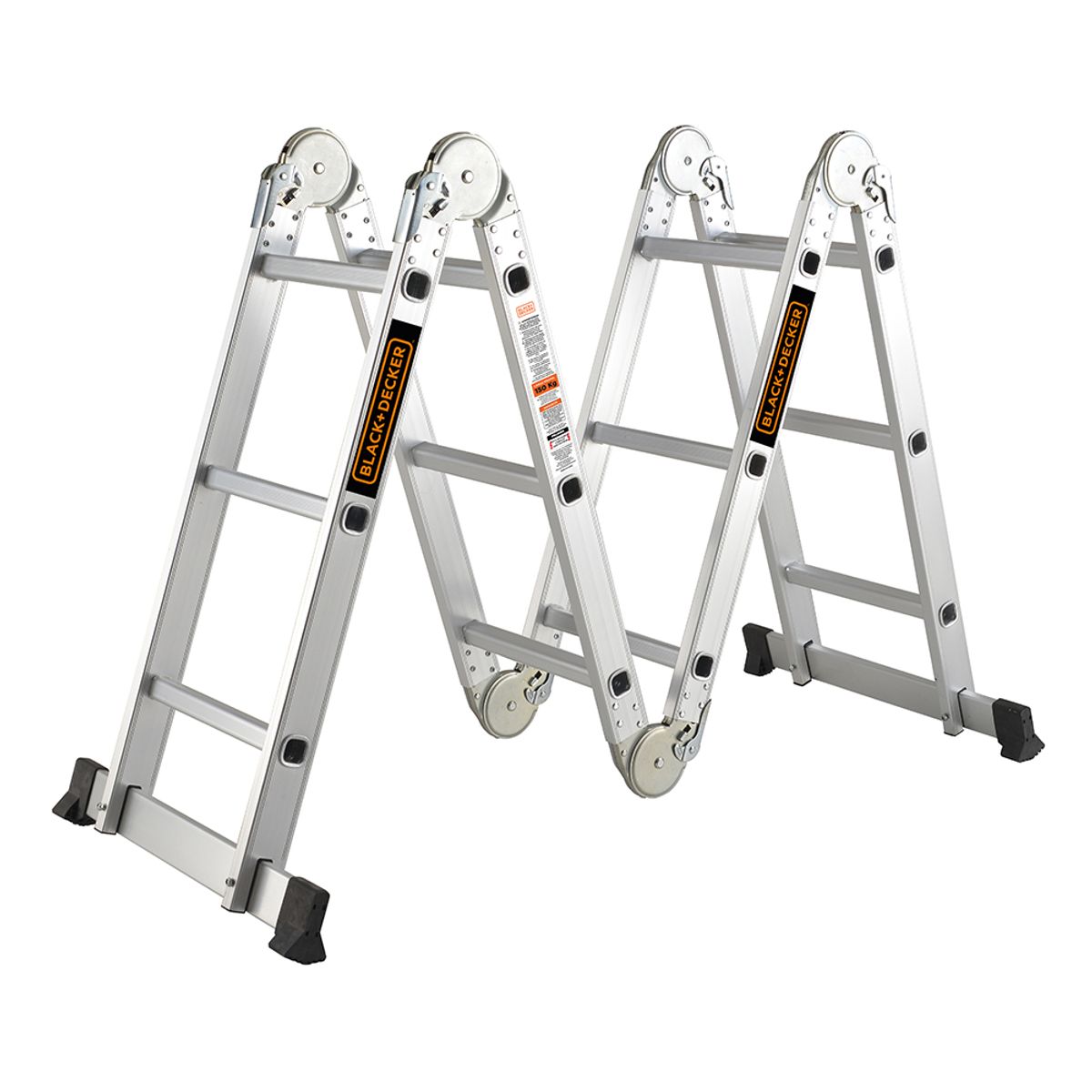 DOER - Escalera Black + Decker Articulada 4x3 150Kg.
