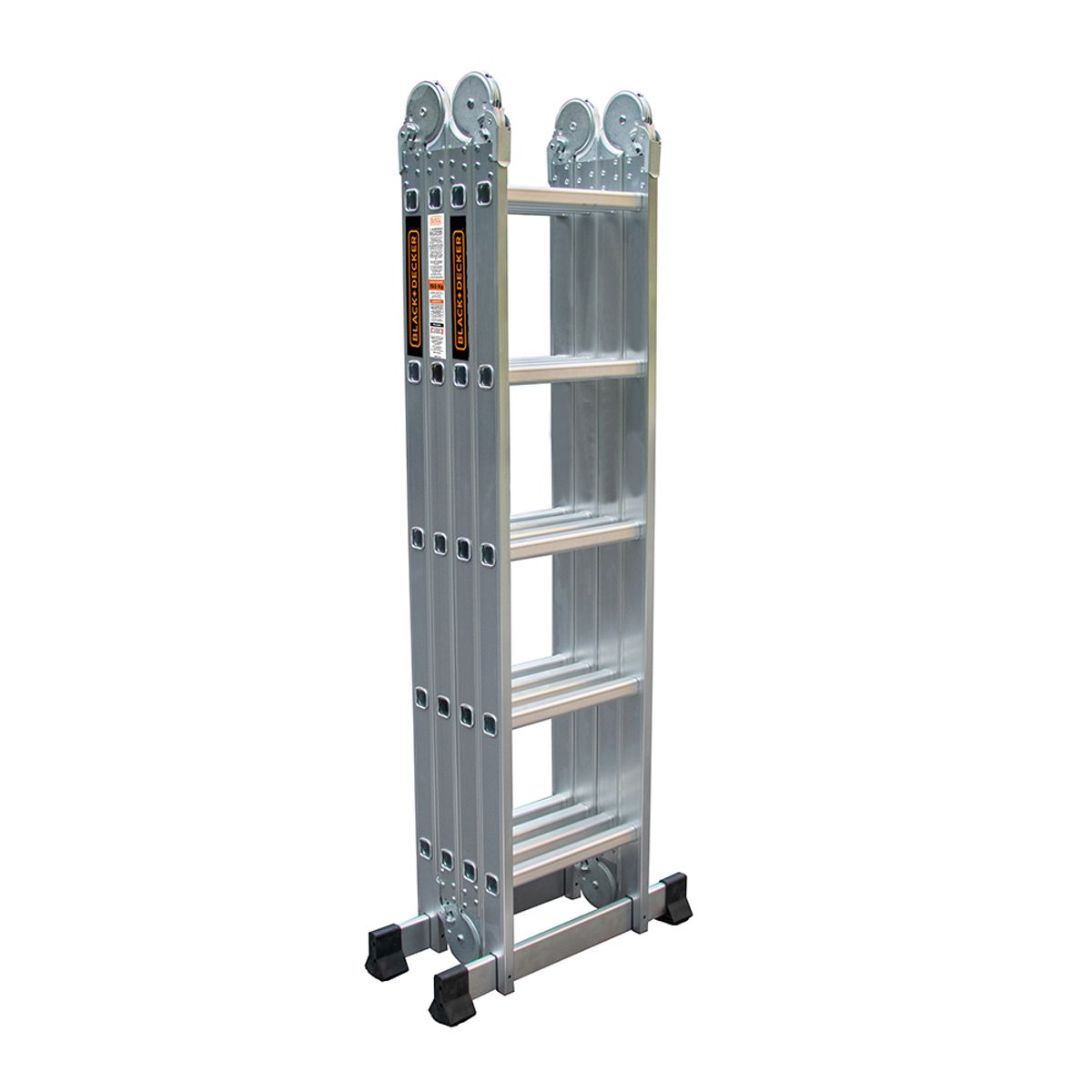 BLACK+DECKER - Escalera Black + Decker Articulada 4x5 150Kg