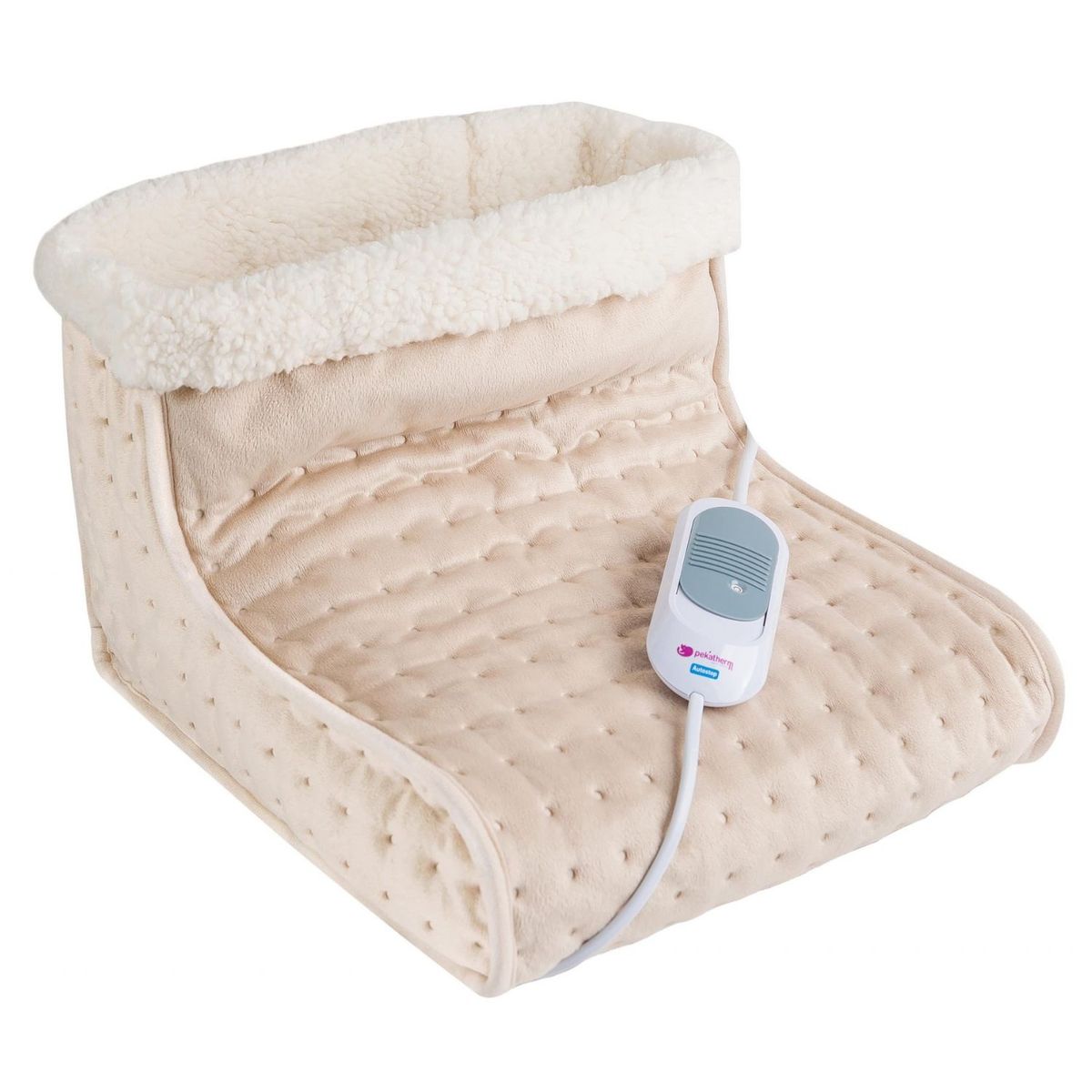 PEKATHERM - Calienta Pies Eléctrico 100W 3 Niveles Forro Lavable - SC