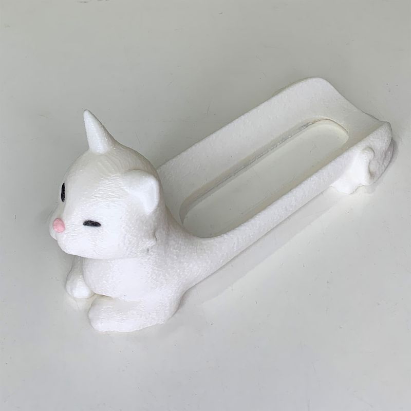 PROMETEO STUDIO - Completero Michi porta hot dog chileno gato blanco