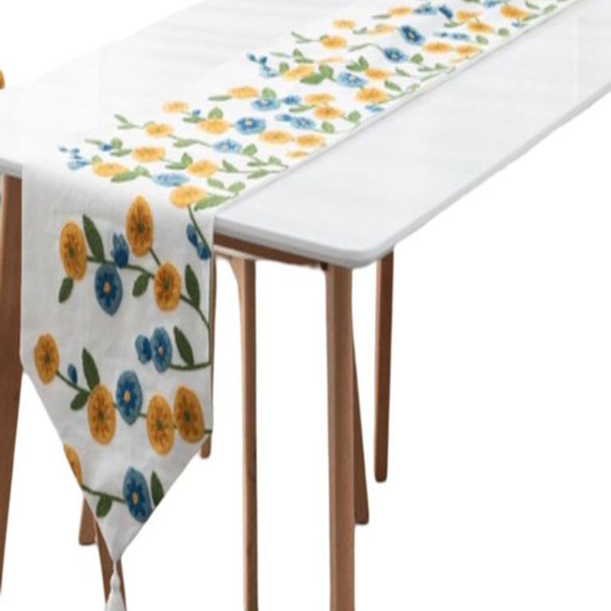 GENERICO - CAMINO DE MESA BORDADO ELEGANTE 33 X 180cm