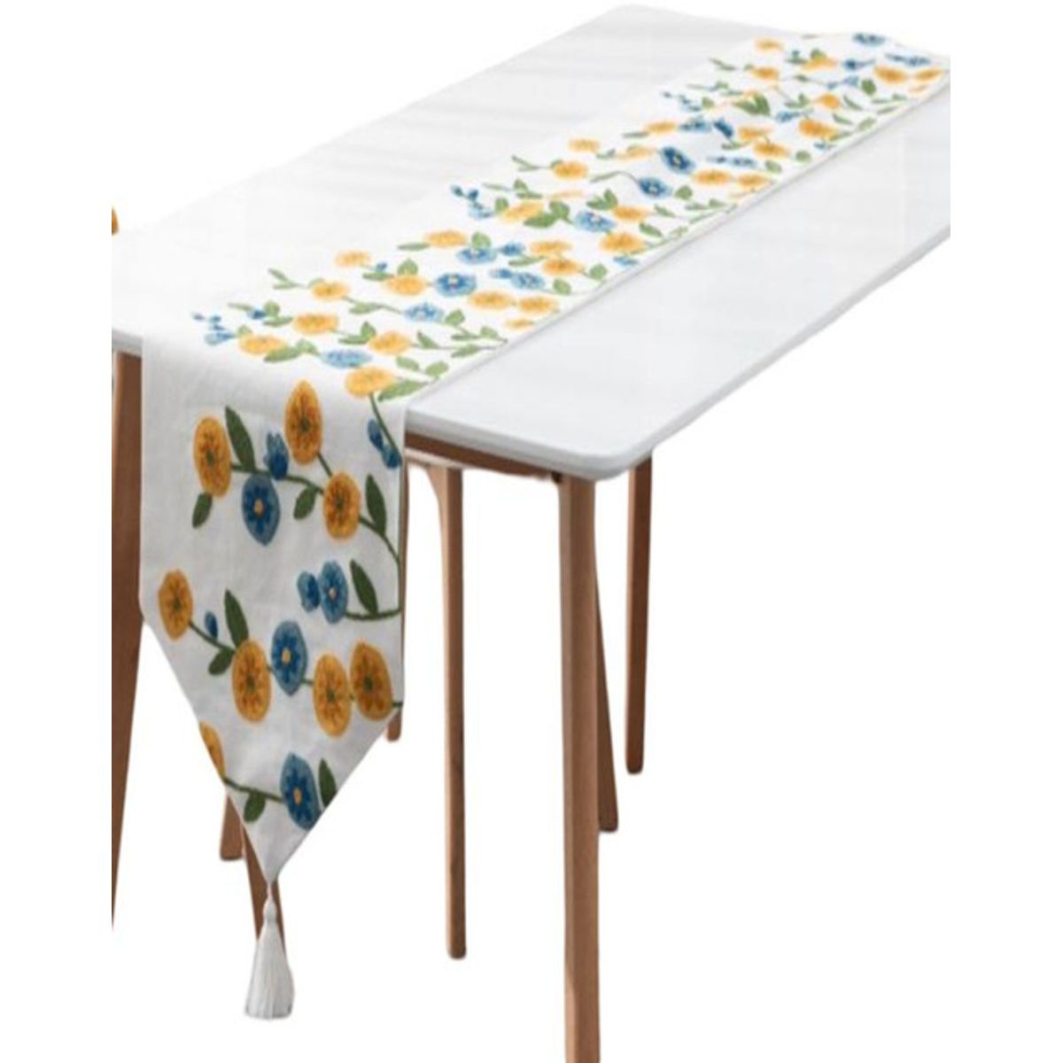 GENERICO - CAMINO DE MESA BORDADO ELEGANTE 33 X 180cm