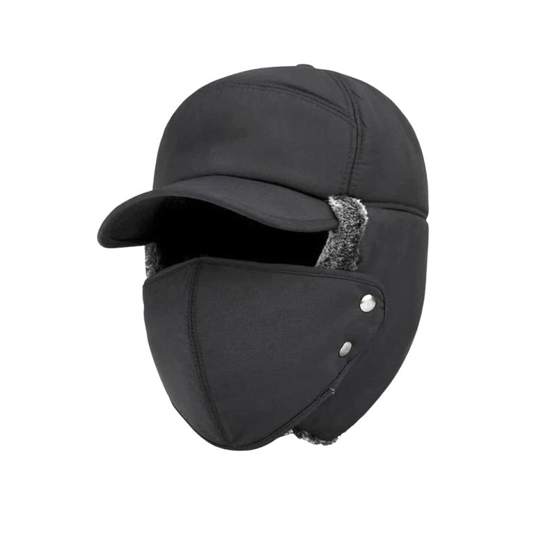 COLETTE - Gorro Ruso Con Cubre boca Colores Varios