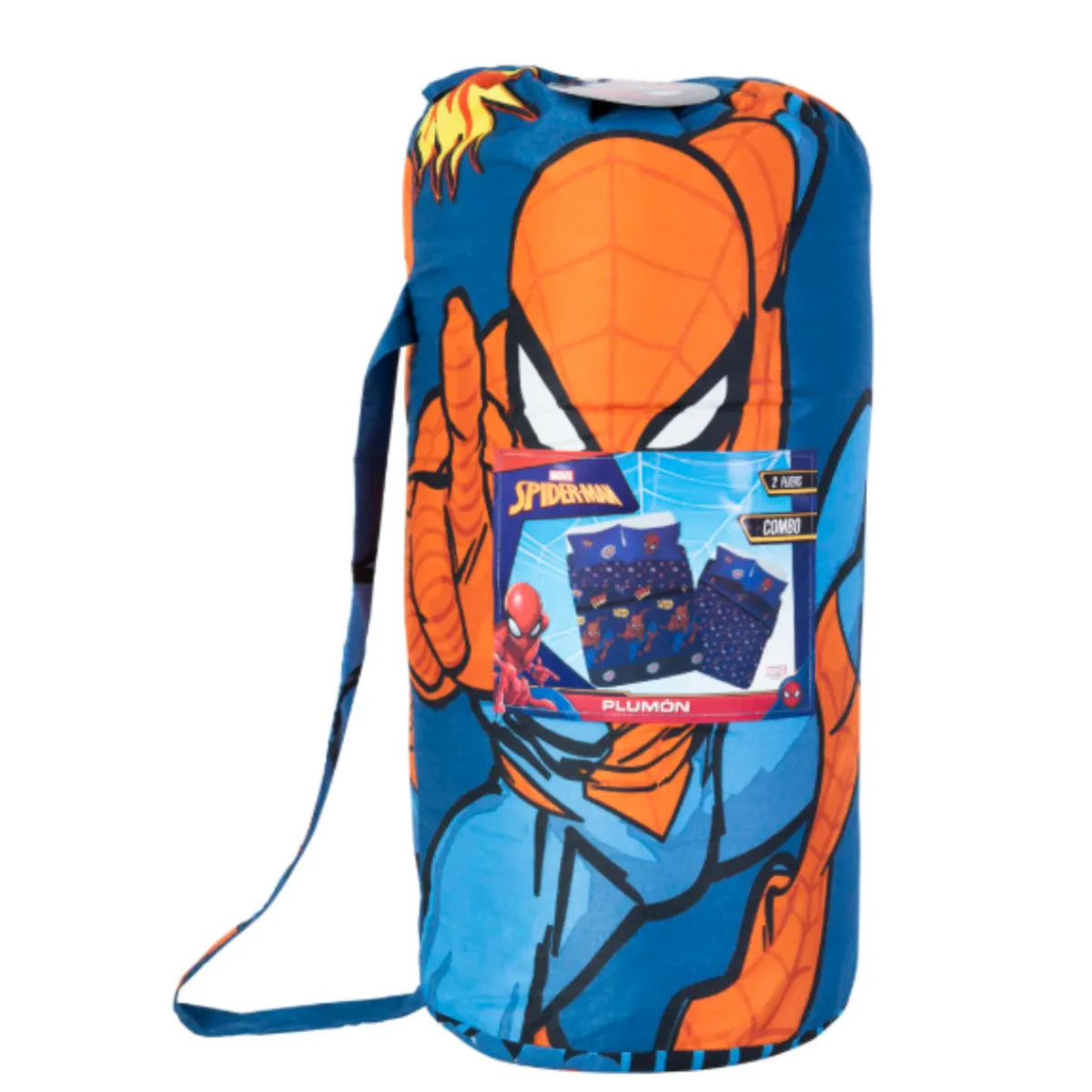 MASHINI - Plumón Y Sabana 2 Plaza Spiderman Infantil 2 plaza