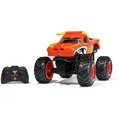 MONSTER JAM - Vehículo Radio Controlado 4x4 Toro Loco 33 cm