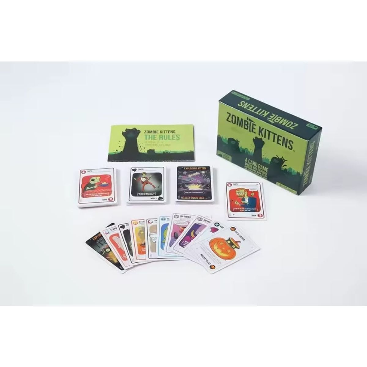 EXPLODING KITTENS - Zombie Kittens Juego De Cartas Gatito Zombie Ingles