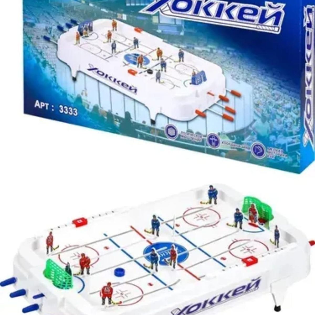 GENERICO - Juego Hockey De Mesa Taca Taca