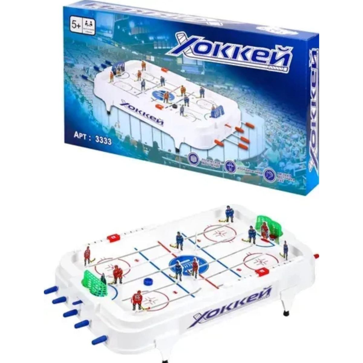 GENERICO - Juego Hockey De Mesa Taca Taca