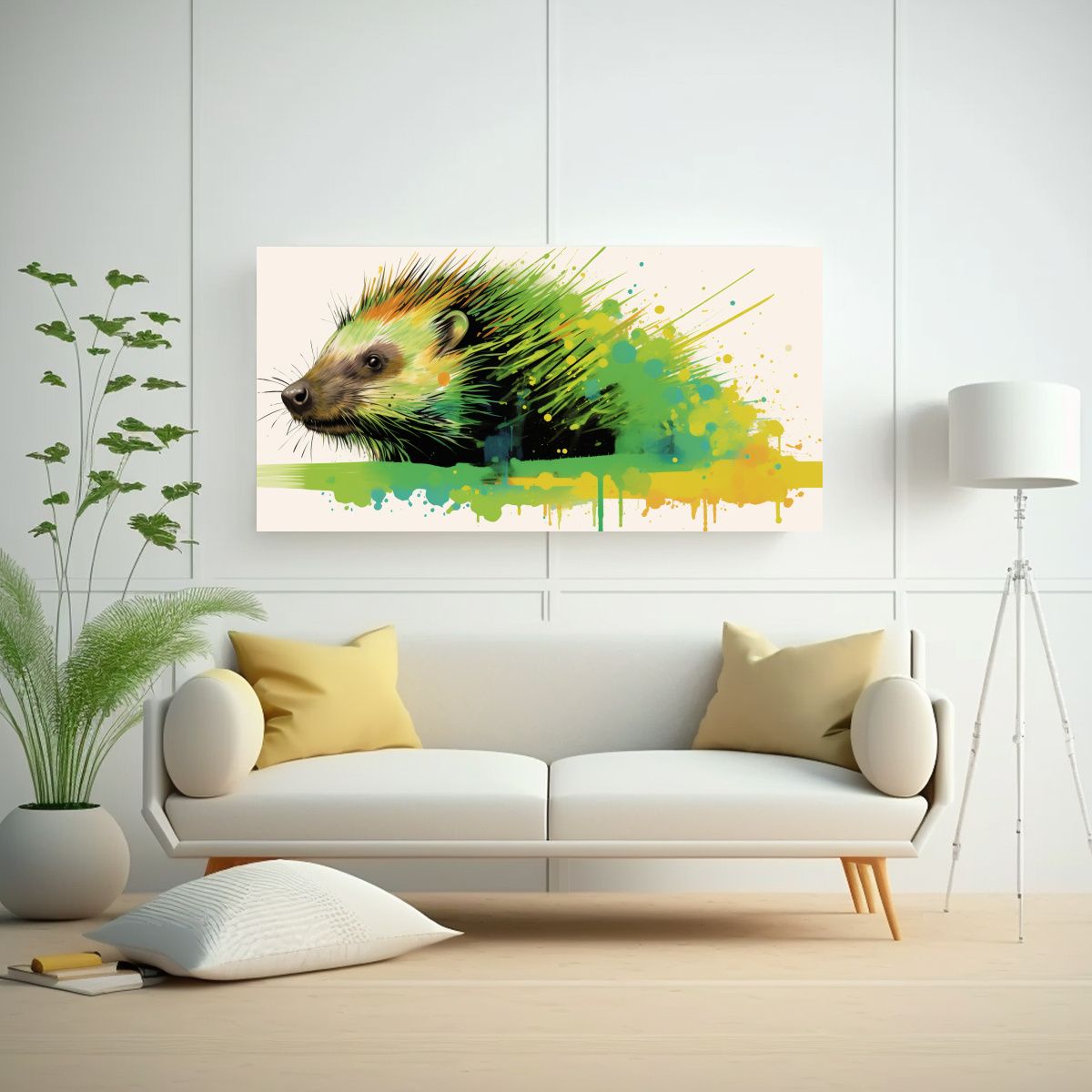 GENERICO - Cuadro En Bastidor De Arte Callejero 80x40 Cm