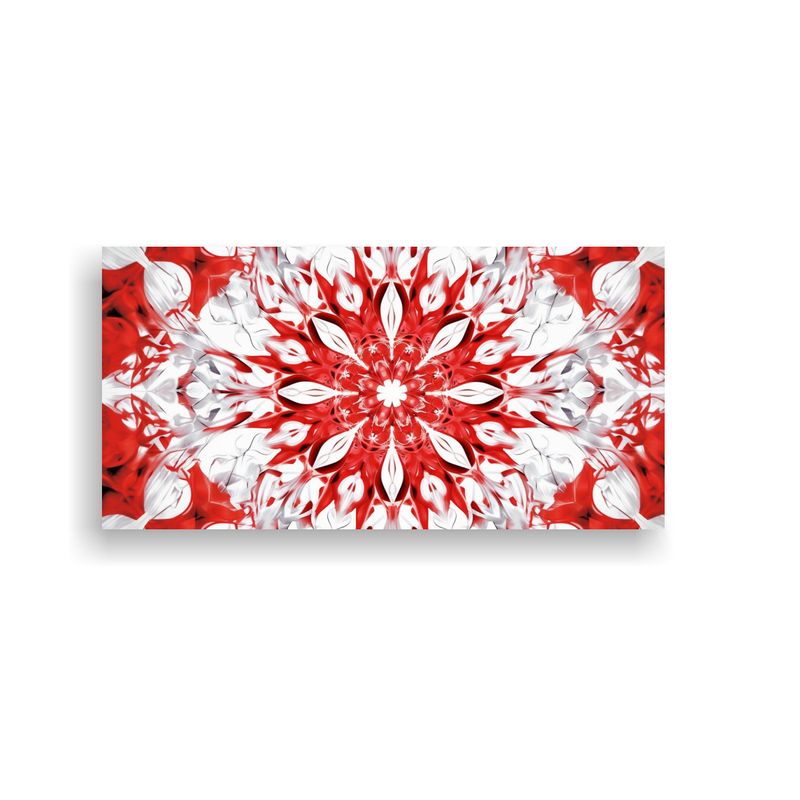 GENERICO - Pinturas De Pared Modernas Con Patrones Rojos 60x30 Cm
